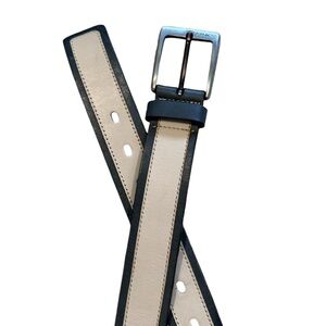 Ferracini Belt Navy and Beige Size 36/38